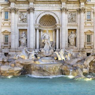 La célèbre fontaine de Trevi à Rome. [Hemis via AFP]