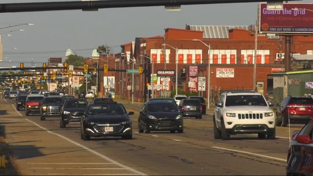 La ville d'Erie, en Pennsylvanie.