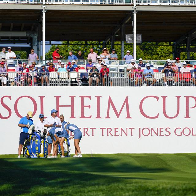 Golf: la Genevoise Albane Valenzuela à la prestigieuse Solheim Cup aux Etats-Unis. [AP Photo/Keystone - Chris Szagola]