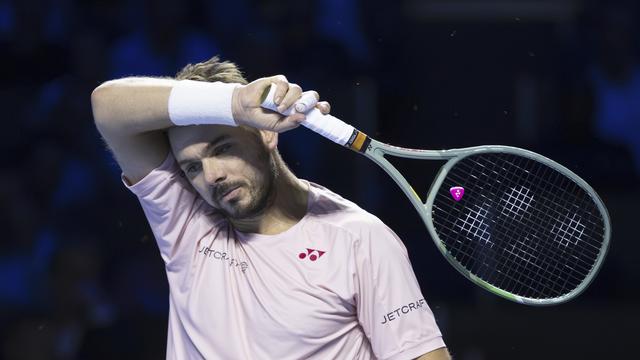 Wawrinka n'a été breaké qu'à une seule reprise. [KEYSTONE - GEORGIOS KEFALAS]