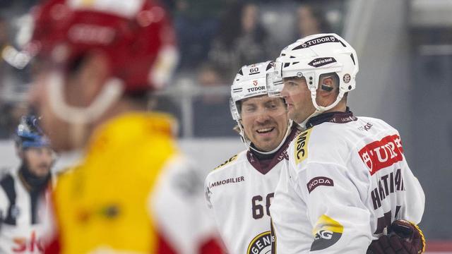 Markus Granlund et Teemu Hartikainen ont fait très mal aux Biennois. [KEY]