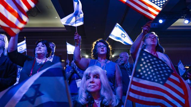 Les évangéliques américains soutiennent l'impérialisme militaire d'Israël au Moyen-Orient. [Keystone/AP Photo - Jacquelyn Martin]