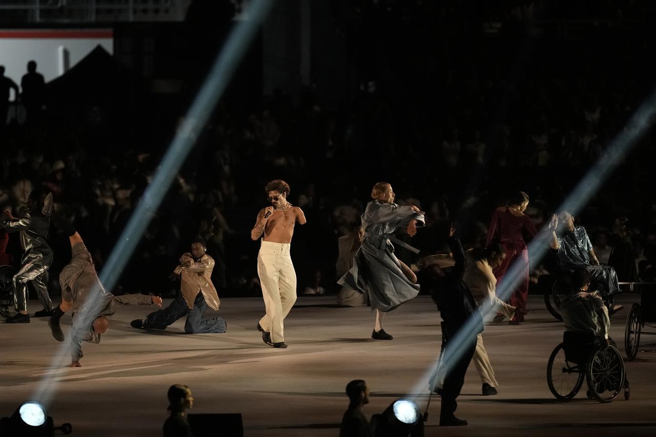 De nombreux danseurs ont performé au long de la soirée. [Keystone - Aurélien Morissard]