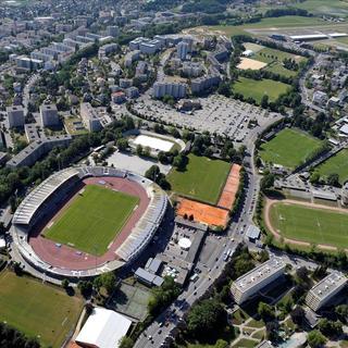 Le stade olympique de la Pontaise ne sera finalement pas rasé, annonce le syndic de Lausanne. [Keystone]