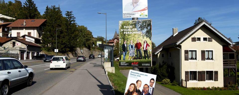 Le Locle, fief historique de la gauche, a basculé à droite à l'issu des élections communales. [Keystone]