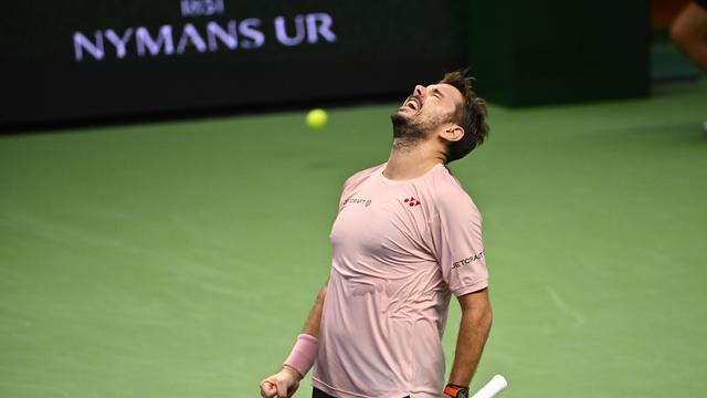 Stan Wawrinka n'aura pas réussi à remporter une 4e victoire de suite en Suède. [KEYSTONE - ANDERS WIKLUND]