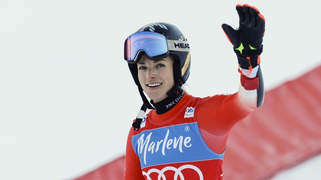 La skieuse Lara Gut-Behrami. [Keystone - Alessandro Trovati/AP Photo]