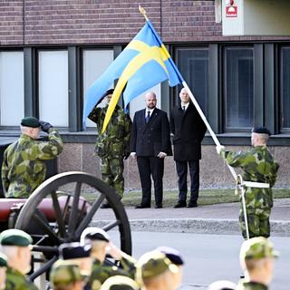 La Suède est devenue officiellement membre de l'OTAN. [Keystone - EPA/Jessica Gow Sweden Out]