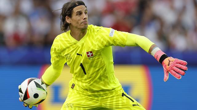 Yann Sommer prend sa retraite internationale. Ici en photo lors du 8ème de finale de l'Euro 2024 contre l'Italie. [KEYSTONE - Peter Klauzner]