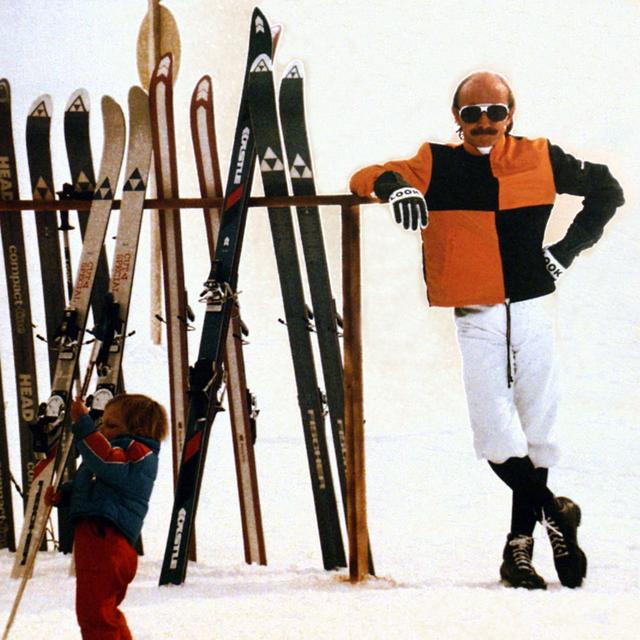 Jean-Claude Dusse dans ''Les Bronzés font du ski'' (1970). [AFP - Jean Pierre FIzet/Collection ChristopheL]