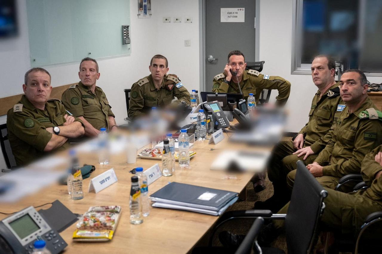 Le chef d'état-major général de l'armée israélienne, Herzi Halevi, dirige l'opération depuis Tel Aviv. [via REUTERS - Israel Defense Forces]