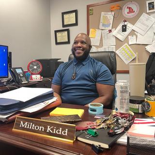 Portrait de Milton Kidd, le directeur du service des élections du comté Douglas aux Etats-Unis. [RTS - Jordan Davis]