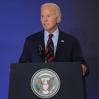 Joe Biden a donné l'ordre à l'armée américaine "d'aider Israël à se défendre". [Keystone]