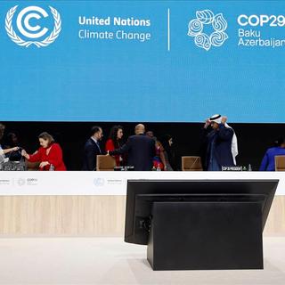 A la COP29, 440 à 900 milliards réclamés aux pays riches, toujours silencieux. [Keystone]