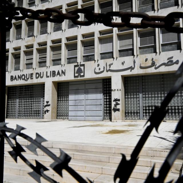 Les banques du Liban ne possèdent plus de liquidités depuis 2019 et servent à blanchir l'agent de la corruption mondiale. [Keystone/EPA - Wael Hamzeh]