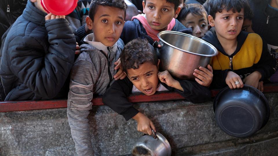 L'ONU rend responsable Israël de la famine imminente observée dans la bande de Gaza. [Reuters - Ibraheem Abu Mustafa]