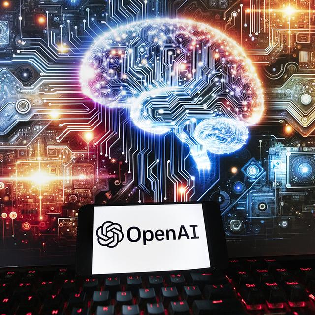 OpenAI a développé une IA génératrice de vidéos nommée Sora. [Keystone - AP Photo/Michael Dwyer]