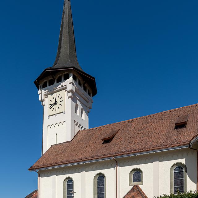 L'église de Villars-sur-Glâne. [Wikicommons/ CC-BY-SA-4.0 - Roland Zumbuehl]