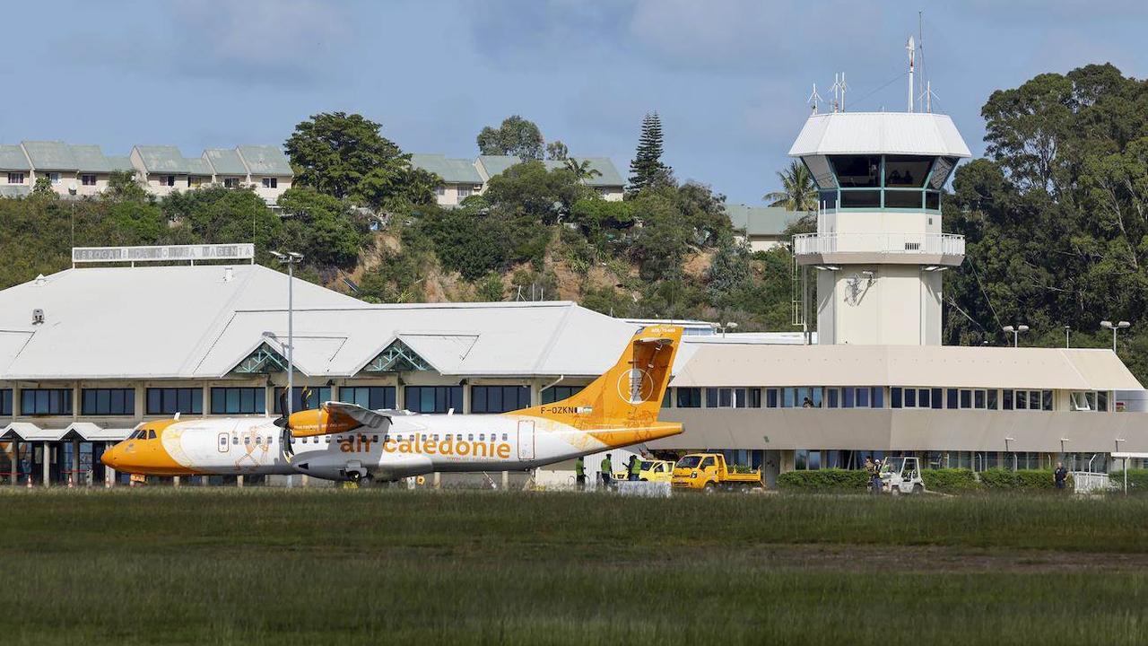L'aéroport international de Nouméa, en Nouvelle-Calédonie, rouvrira lundi. [Keystone - Ludovic Marin/Pool Photo via AP]