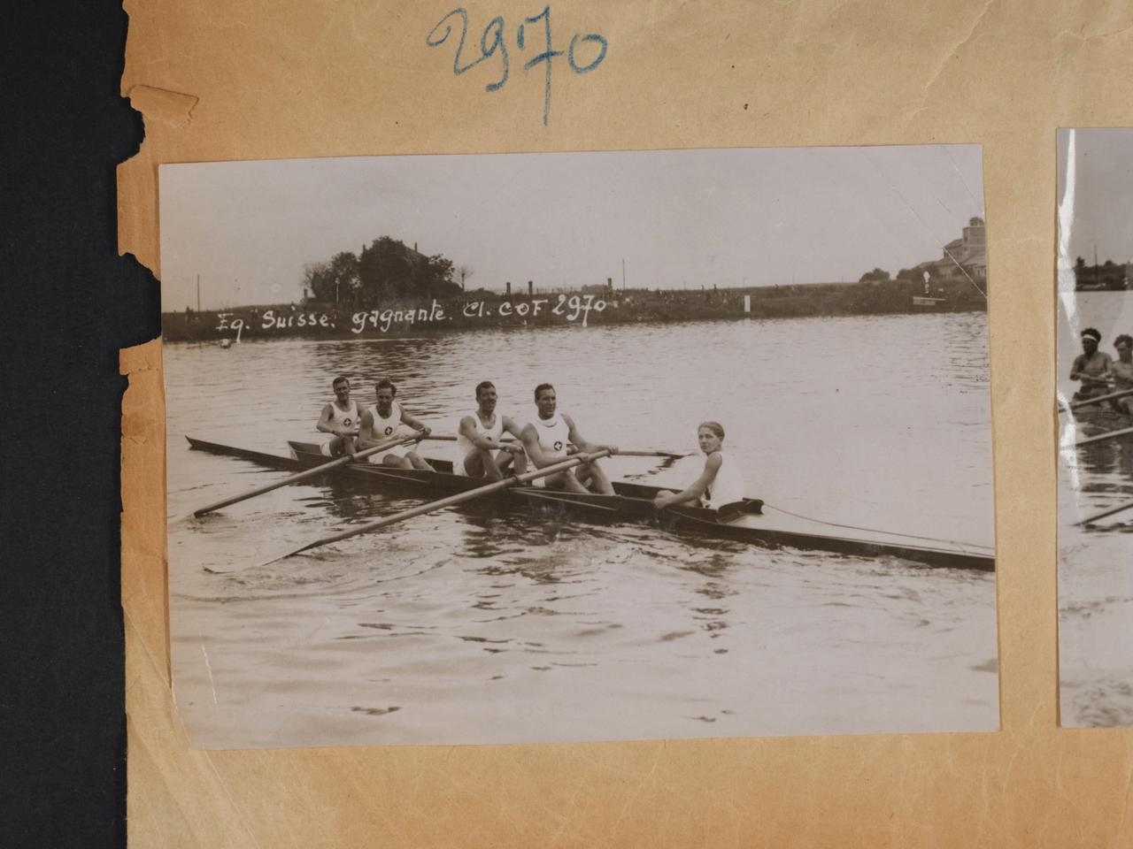 L'aviron suisse a brillé de mille feux. [CNOSF via AFP - ARCHIVES CNOSF]