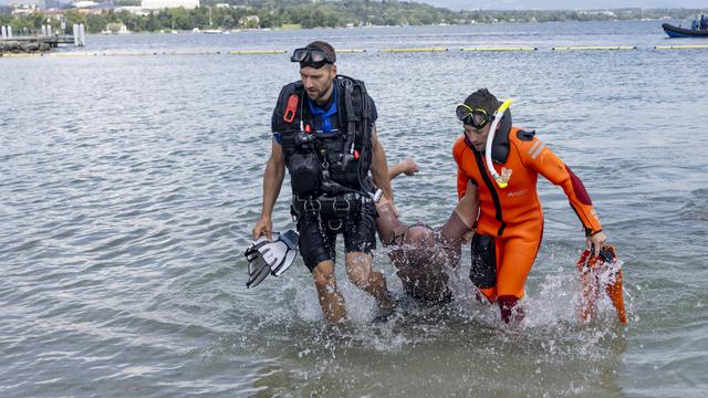 Au moins trois noyades en Suisse durant le week-end. [Keystone - Salvatore Di Nolfi]