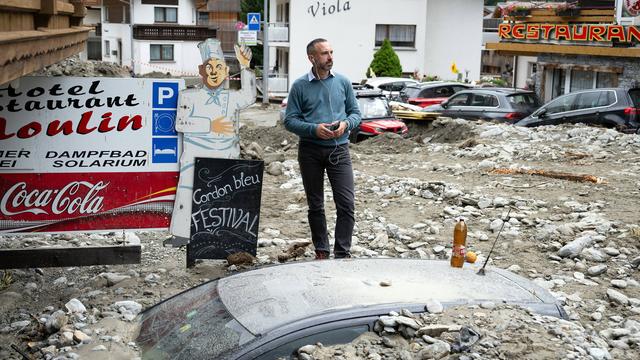 Coût de 141 millions nécessaires pour des travaux urgents après les intempéries en Valais.