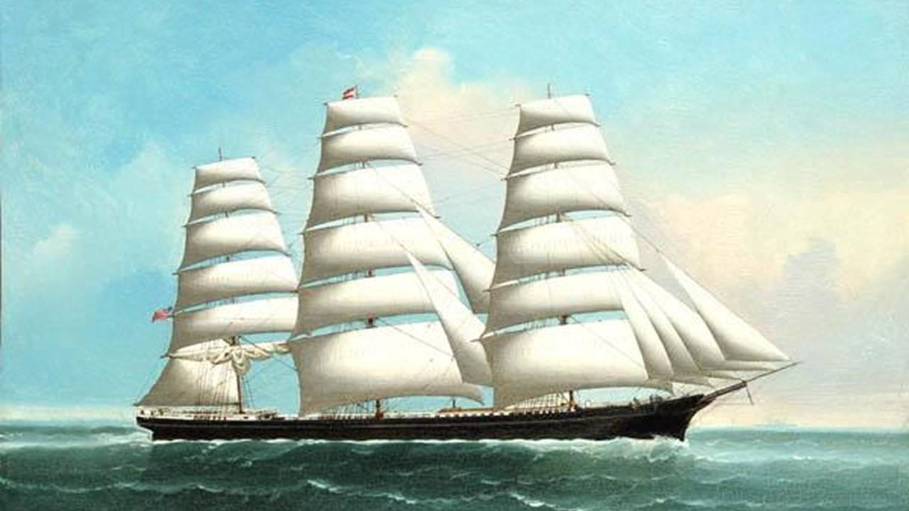 Clipper américain vers 1890 [Wikipedia]