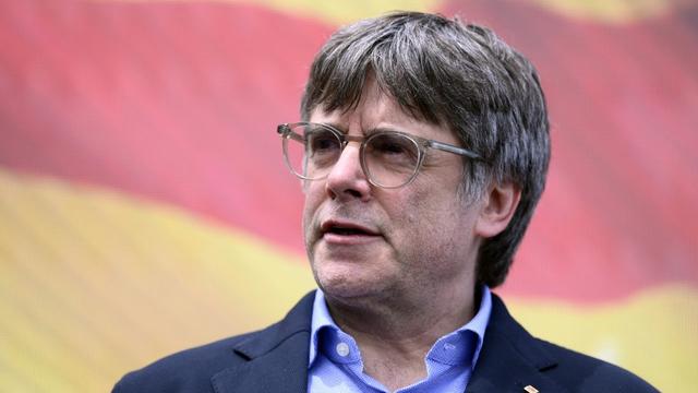 L'indépendantiste catalan Carles Puigdemont. [AFP - JOSEP LAGO]