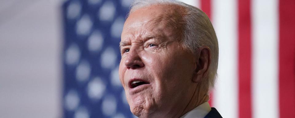 Joe Biden dans le Wisconsin le 8 mai 2024 (image d'illustration). [Reuters - Kevin Lamarque]