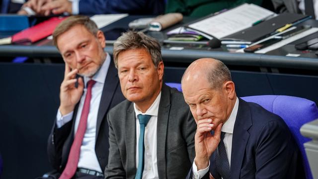 Le gouvernement d'Olaf Scholz a perdu son aile droite. [Keystone/DPA - Kay Nietfeld]