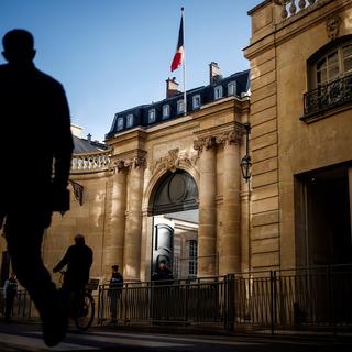 L'hôtel de Matignon à Paris, lieu où siège le Premier ministre français. [EPA / Keystone - Yoan Valat]