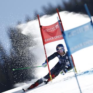 Le skieur brésilien Lucas Braathen est arrivée deuxième au slalom géant de la Coupe du monde qui s'est tenu à Beaver Creek (USA). [AFP - Gabriele Facciotti]