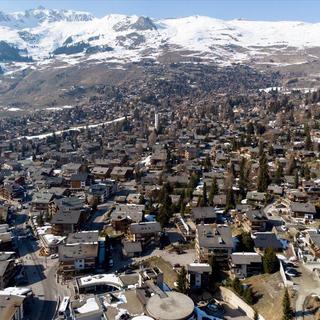 Une quinzaine d'individus de nationalité française ont été arrêtés à Verbier pour trafic de drogues. [Keystone]