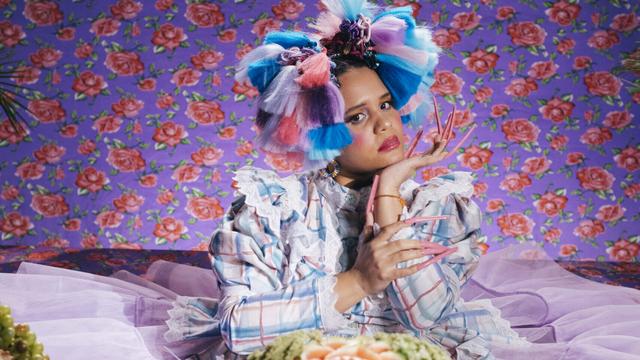 La chanteuse afro-colombienne Lido Pimienta. [Antigel]