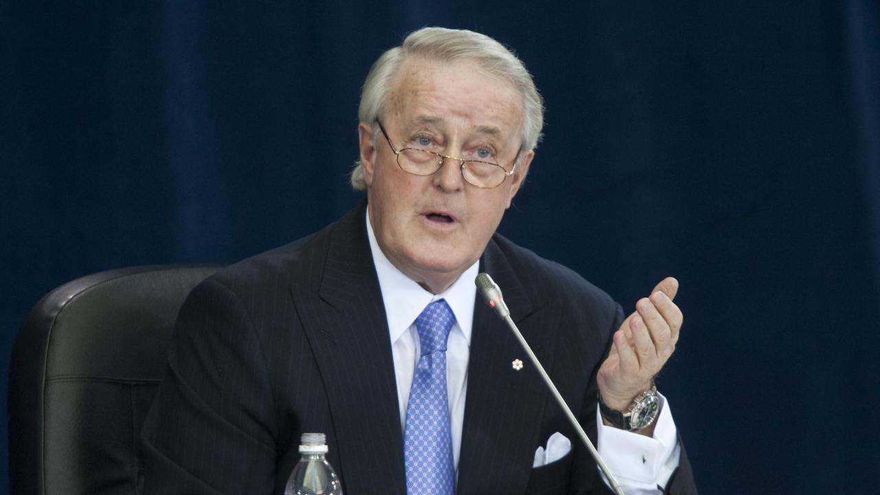 L'ancien premier ministre canadien Brian Mulroney s'est éteint hier paisiblement, entouré de sa famille, à l'âge de 84 ans. [Adrian Wyld]