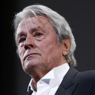 L'acteur français Alain Delon. [Keystone/EPA - Guillaume Horcajuelo]