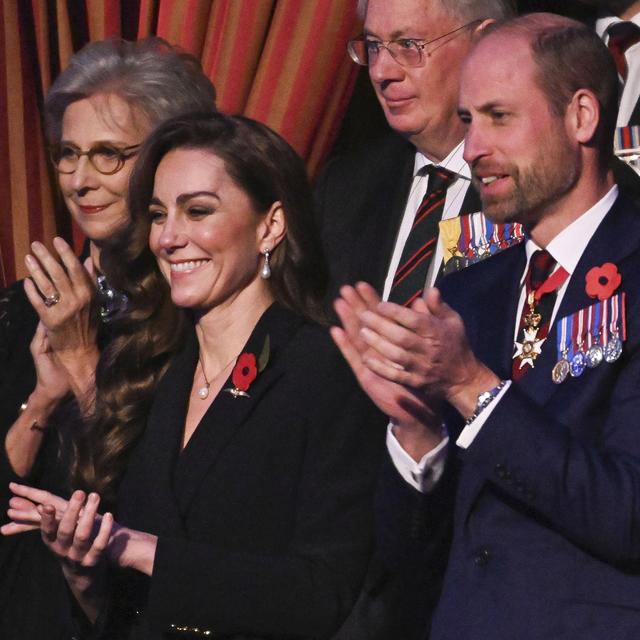 La princesse Kate a participé à son premier événement royal d'importance depuis la fin de la chimiothérapie qu'elle suivait pour traiter son cancer. [Keystone - Chris J. Ratcliffe - Pool Photo via AP]