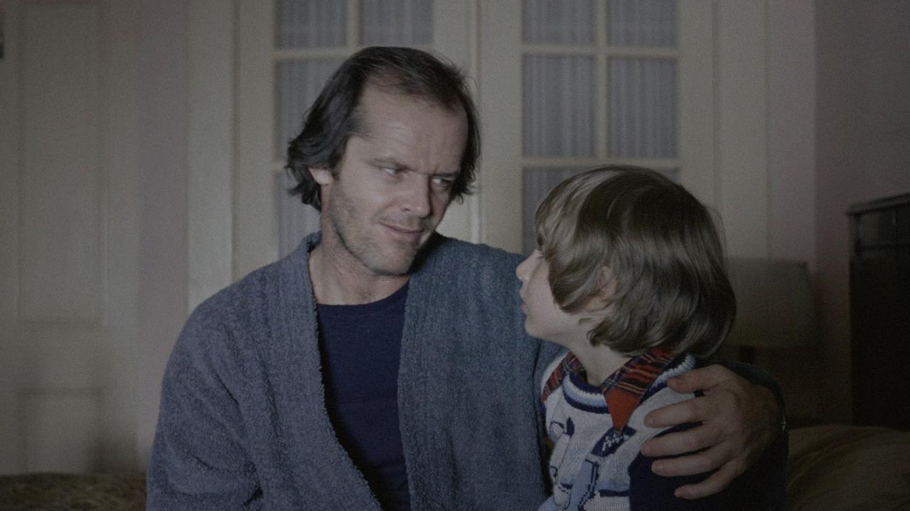 Jack Nicholson et Danny Lloyd sont père et fils dans "Shining" (1980). [Collection ChristopheL via AFP - WARNER BROS - HAWK FILM]