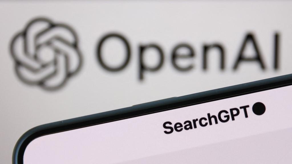 OpenAI lance son propre moteur de recherche internet, concurrent de Google. [NurPhoto via AFP - JAKUB PORZYCKI]