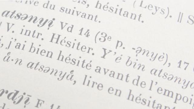 Le Glossaire des patois fête ses 125 ans et atteint la lettre "J" [GPSR unine - Capture d'écran]