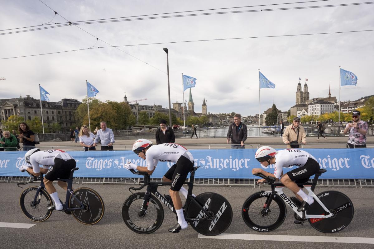 Stefan Bissegger, Johan Jacobs et Fabian Weiss ont connu une journée compliquée à Zurich. [freshfocus - Claudio Thoma]