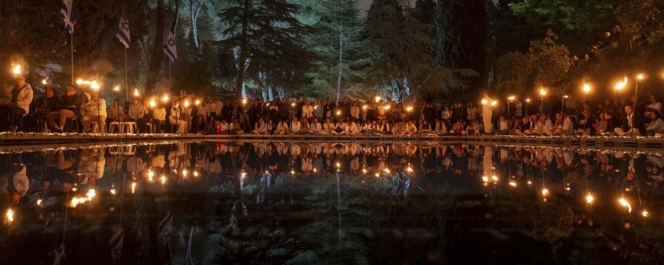 Jour de commémoration en Israël le 12 Mai 2024. [AP/Keystone - Ohad Zwigenberg]