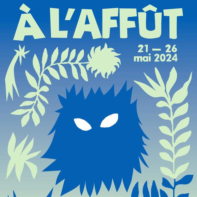 Affiche de "A l'affût" au Théâtre de Loup. [Théâtre de Loup]