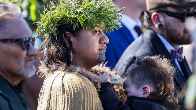 Nga Wai hono i te po Paki est la nouvelle reine des Maoris. [AFP - DJ MILLS]