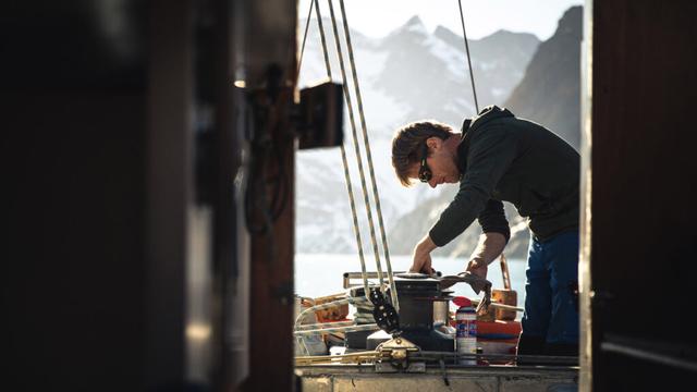 Benjamin Ruffieux, skipper, photographe et co-fondateur de l’association MaréMotrice. [maremotrice.ch]