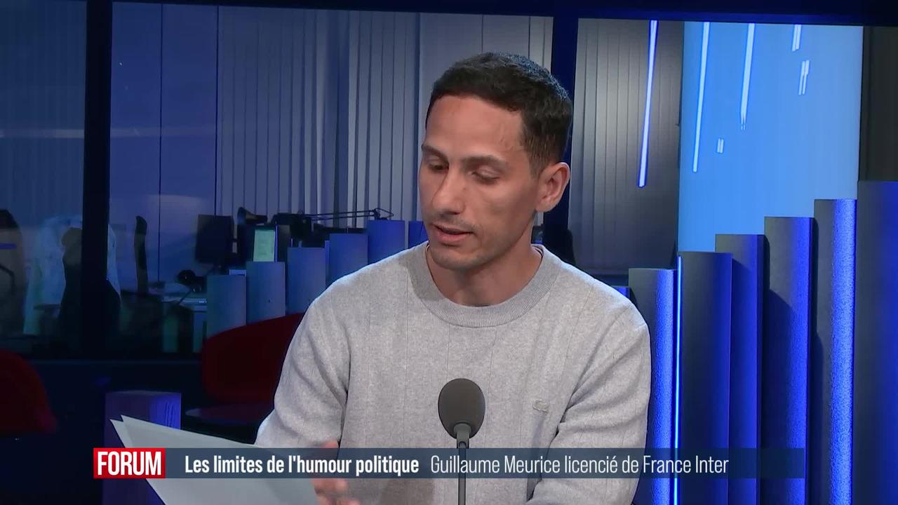 Guillaume Meurice, licencié de France Inter après sa blague sur Benjamin Netanyahu