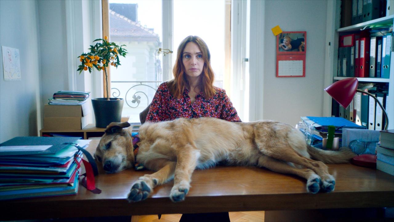 Laetitia Dosch dans son film "Le procès du chien". [Bande à Part Films]