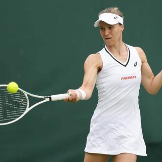 Viktorija Golubic a complètement manqué son 1er tour. [KEY]