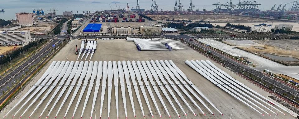 L'UE lance une enquête antisubventions dans le secteur éolien visant la Chine. [AFP - Costfoto / NurPhoto]