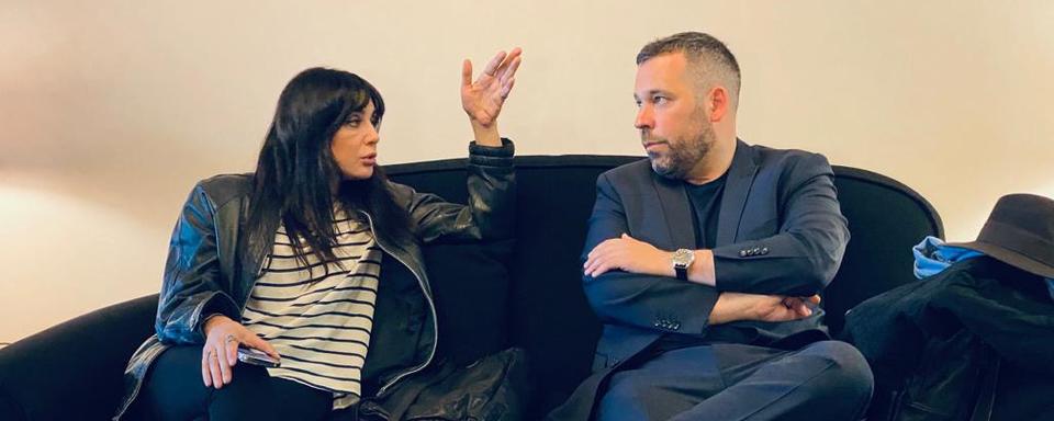 Nadine Labaki et Tamer Ruggli. [DR]